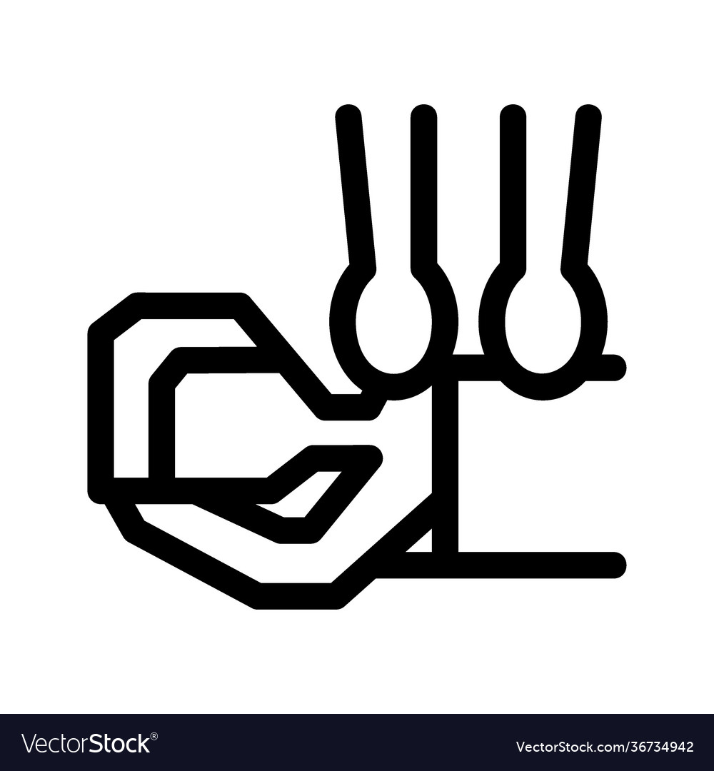 Massage icon or logo isolated sign symbol