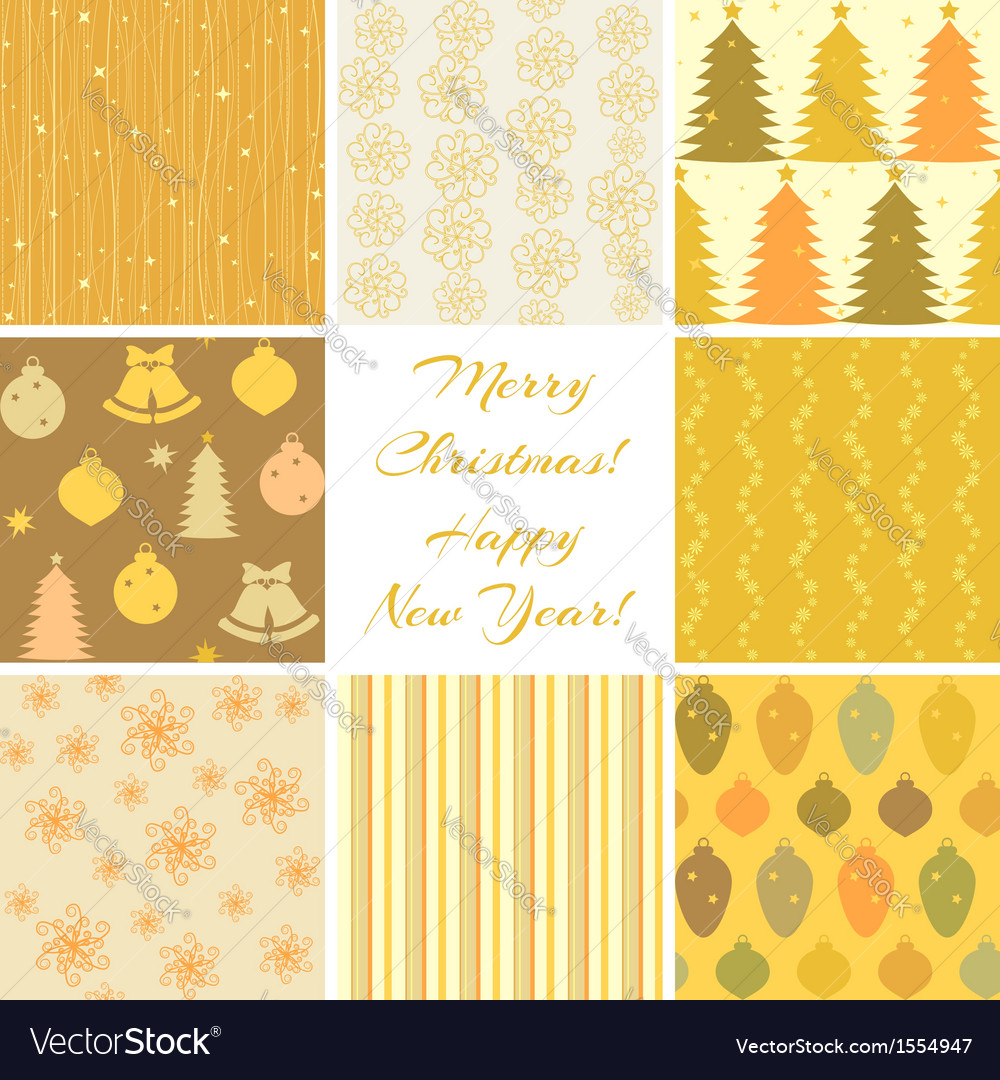 Christmas patterns collection 3