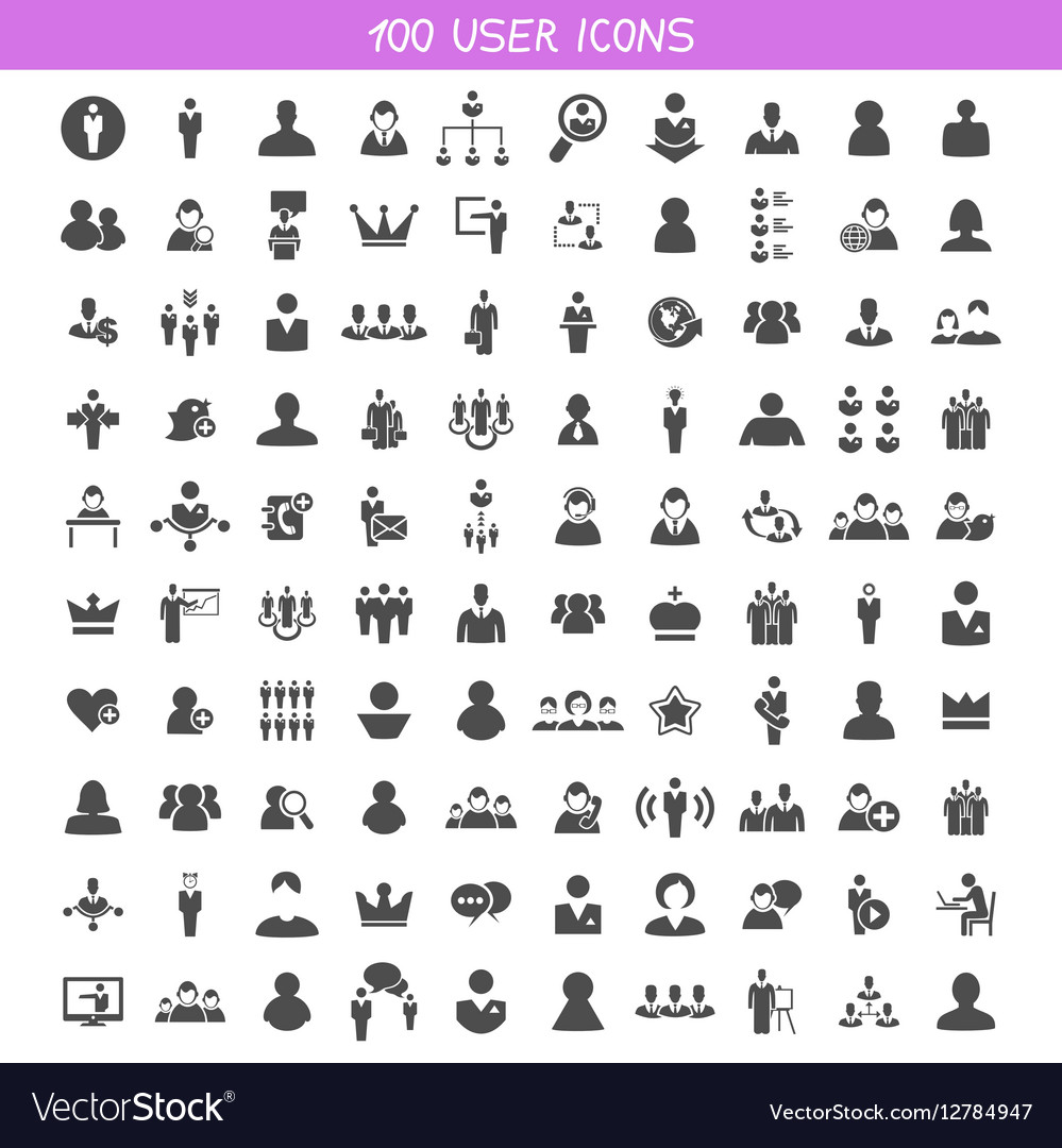 Collection user icons
