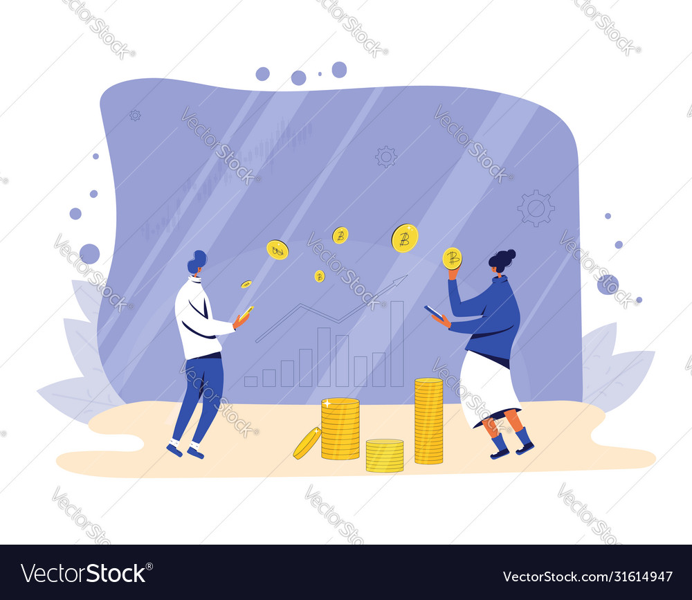Invest in companys bonds stock market crash Vector Image