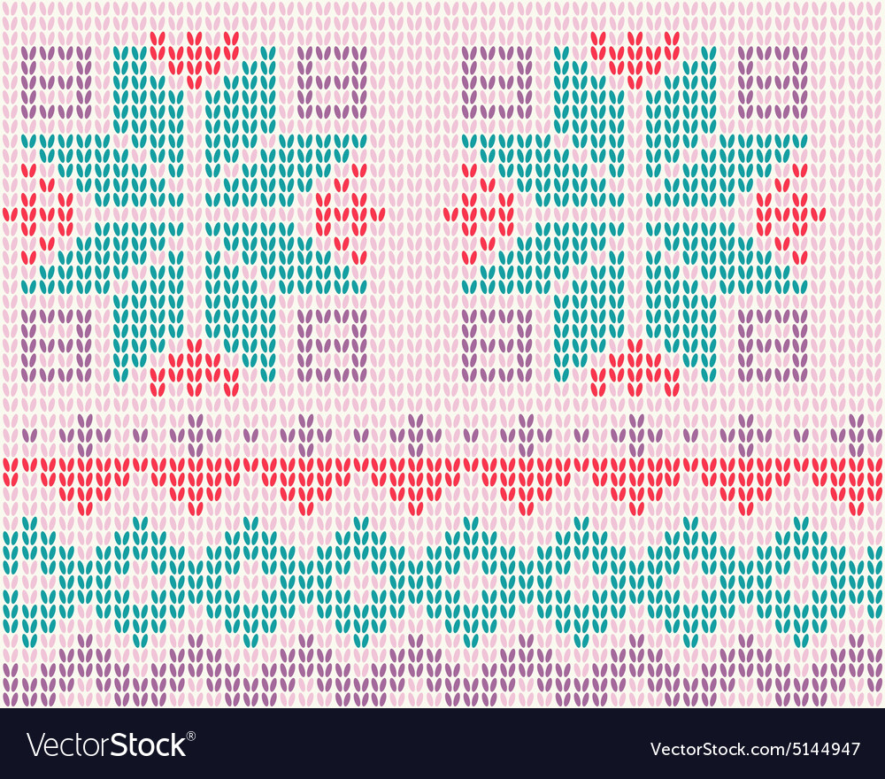 Knitted background scandinavian