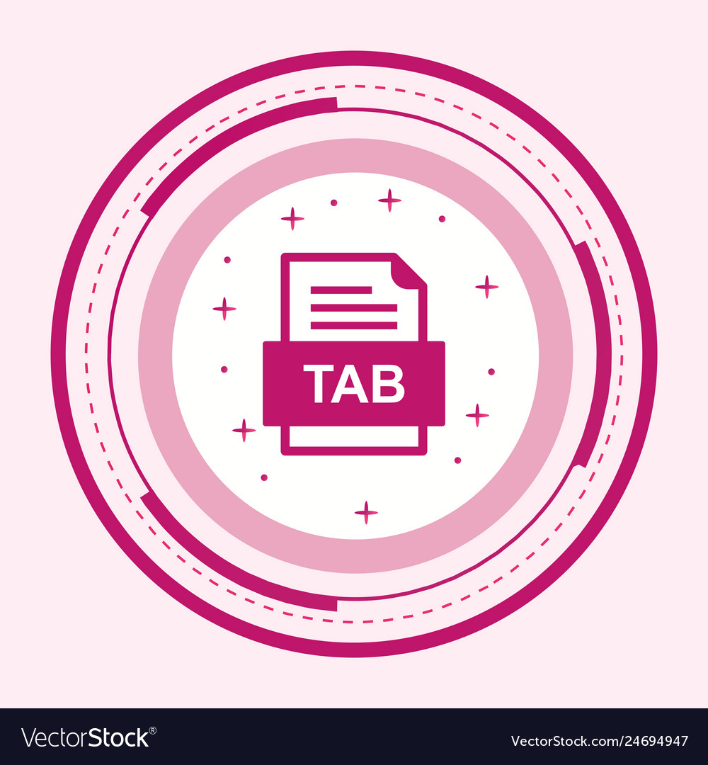 Tab file document icon