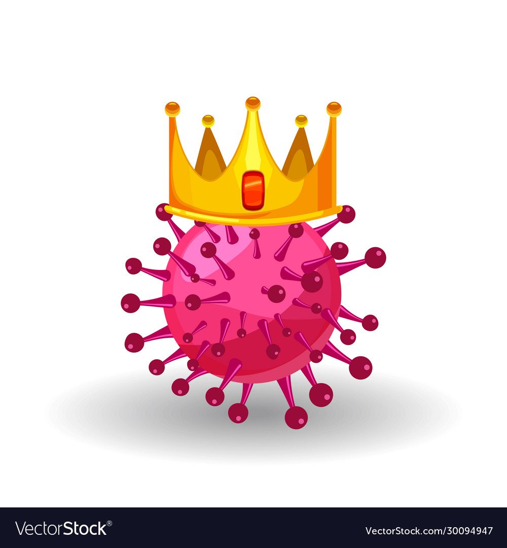 Virus human coronavirus bacteria infection Vector Image