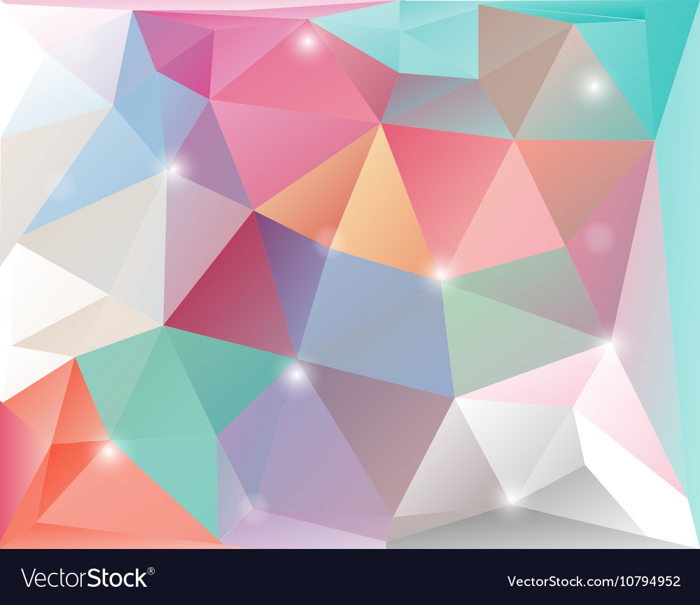 Abstract triangle background