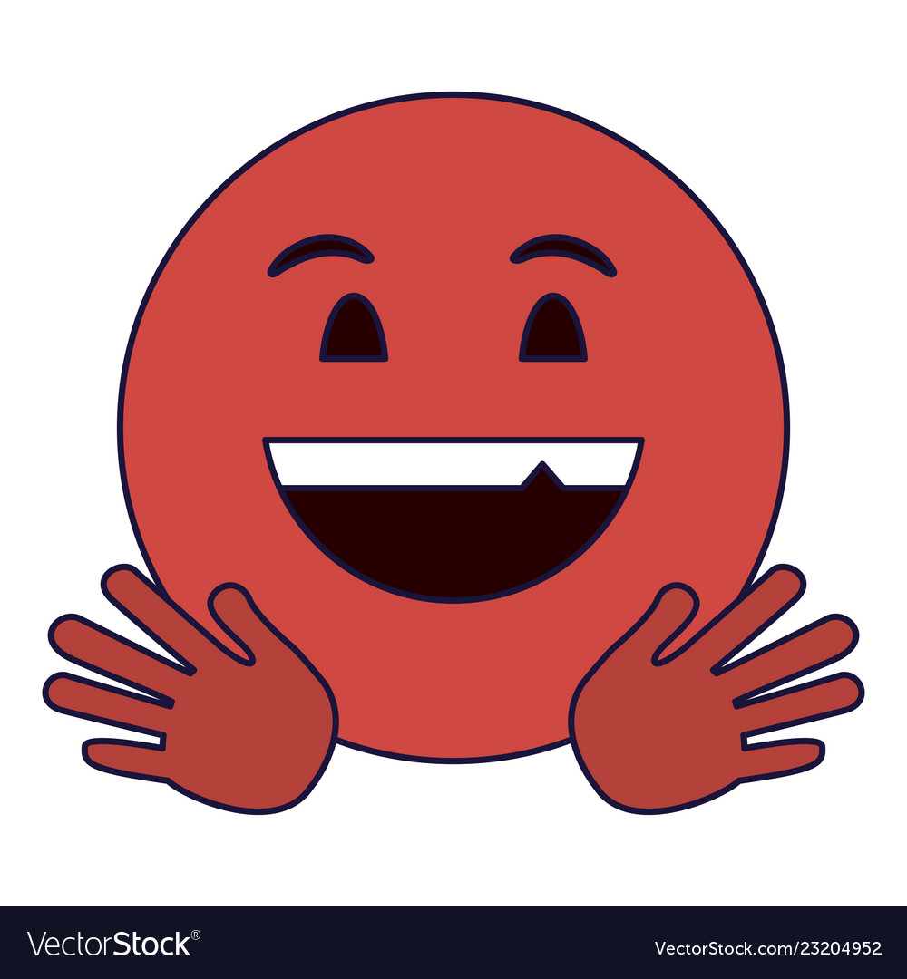 Chat emoji emoticon Royalty Free Vector Image - VectorStock