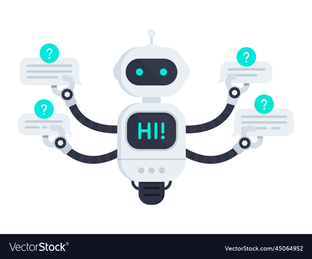 Chatbot with Speech Bubbles