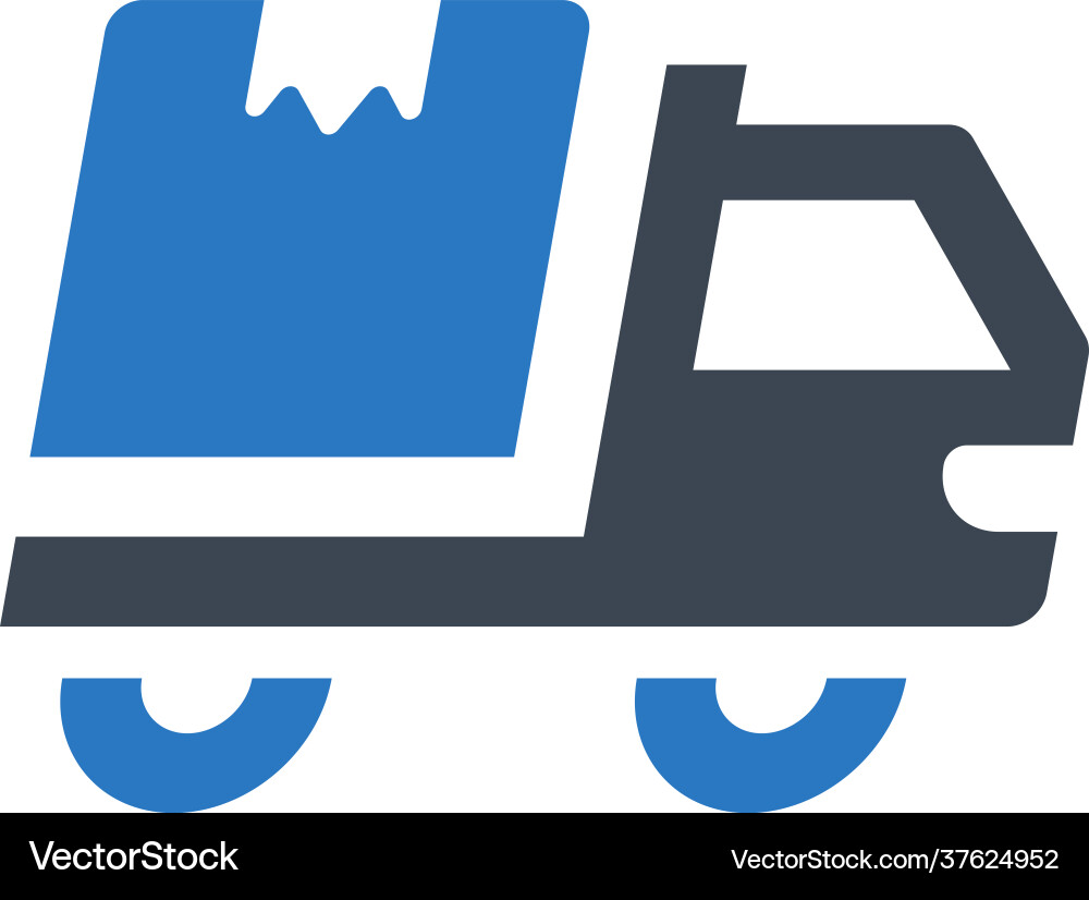 Delivery van icon Royalty Free Vector Image - VectorStock
