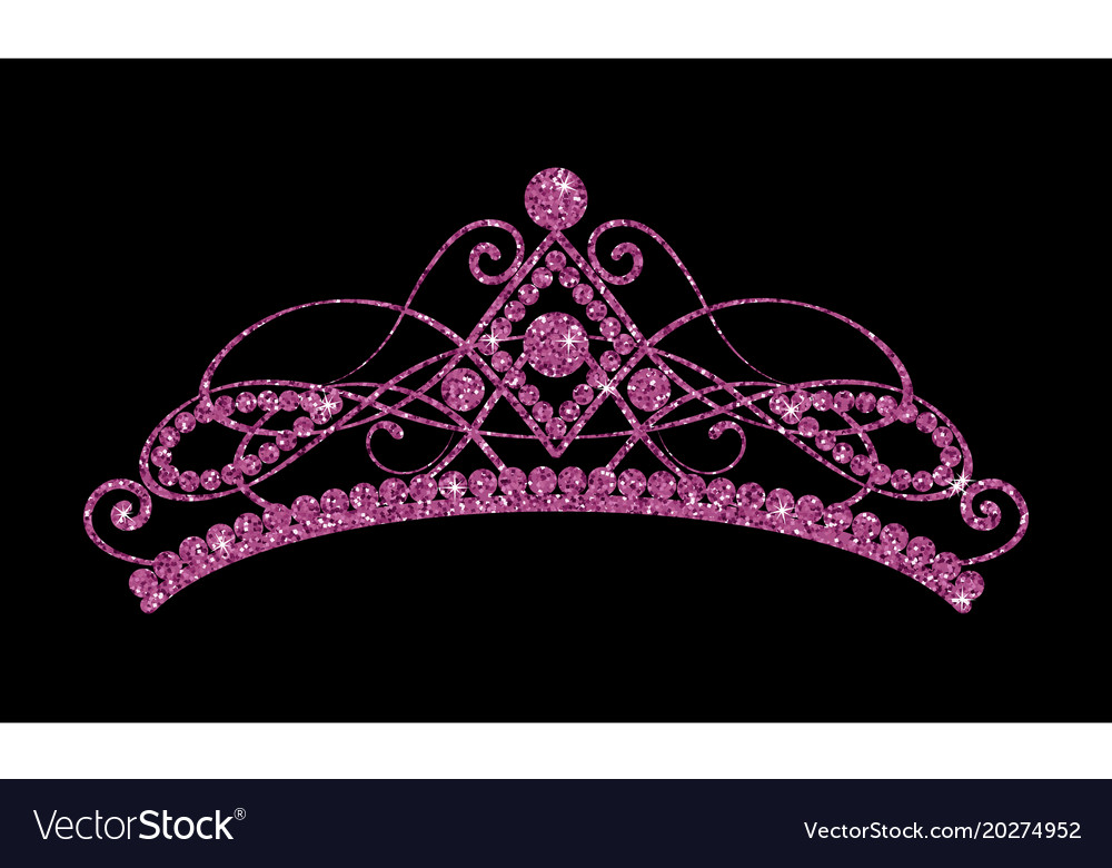 purple tiara