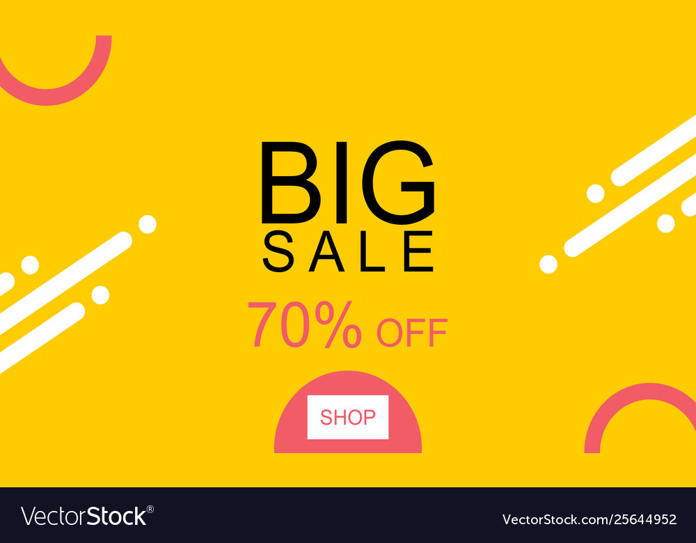 Instagram Stories Sale Banner Background Vector Image