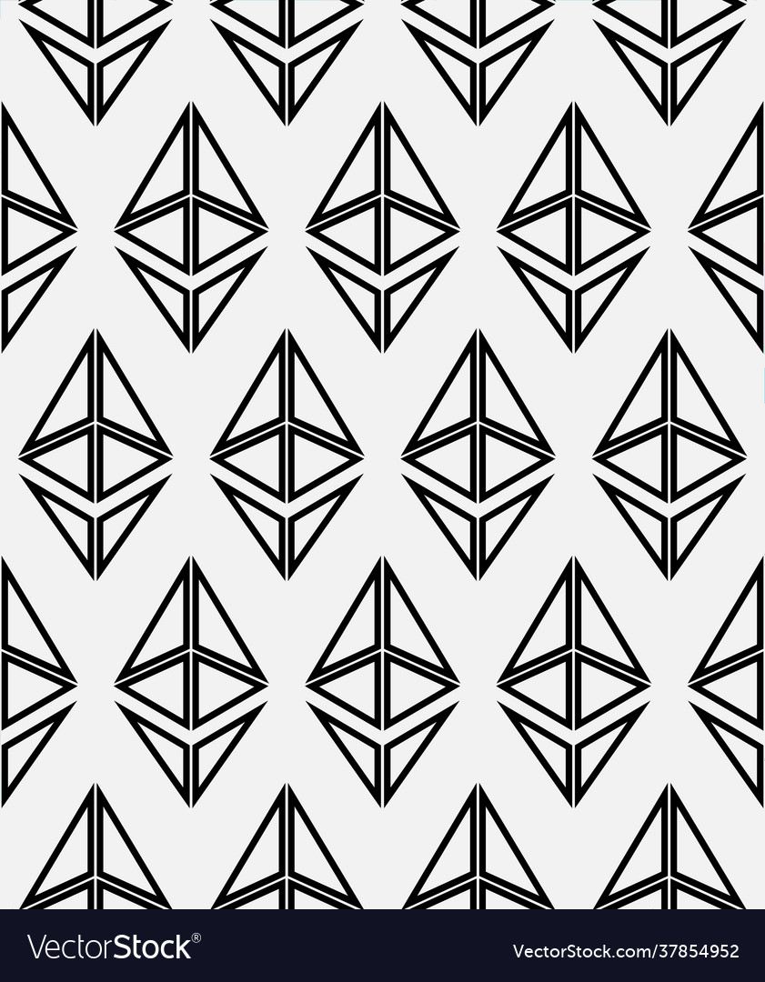 Seamless mosaic background pattern in form vector image Seamless mosaic background pattern in form