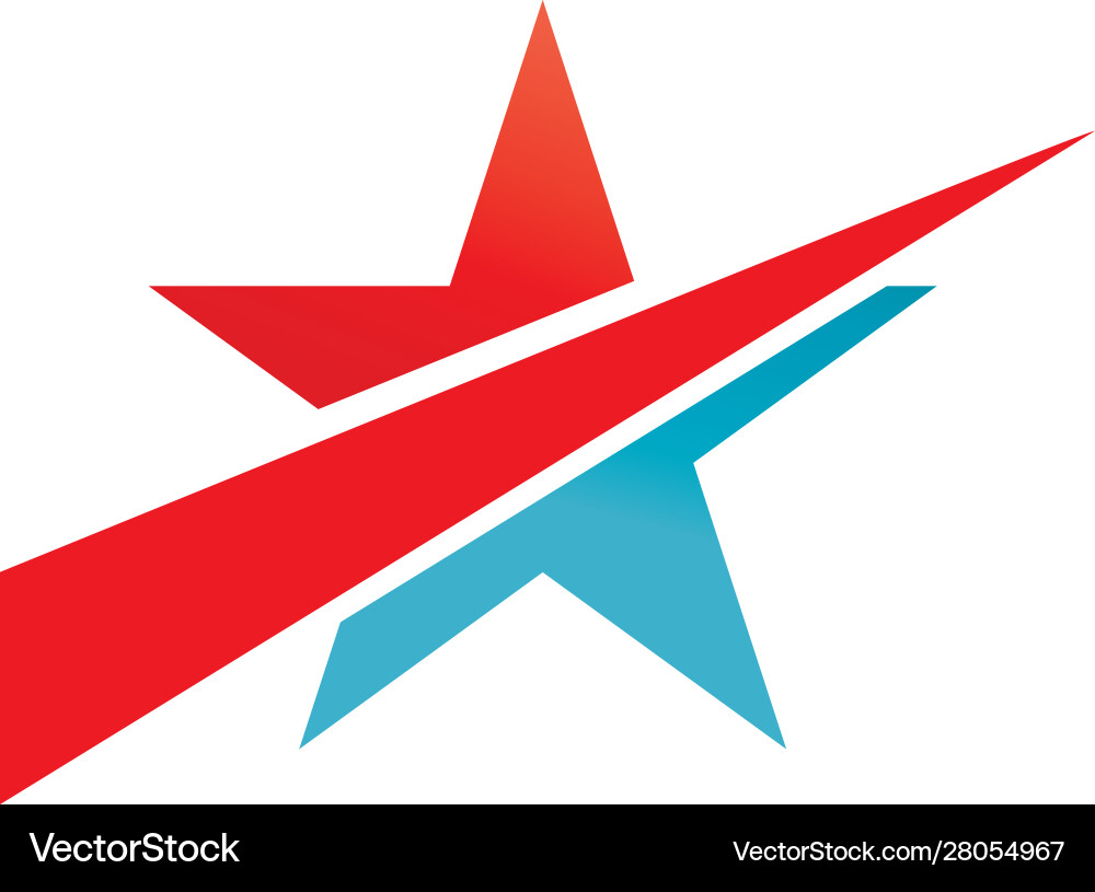 Star icon template Royalty Free Vector Image - VectorStock