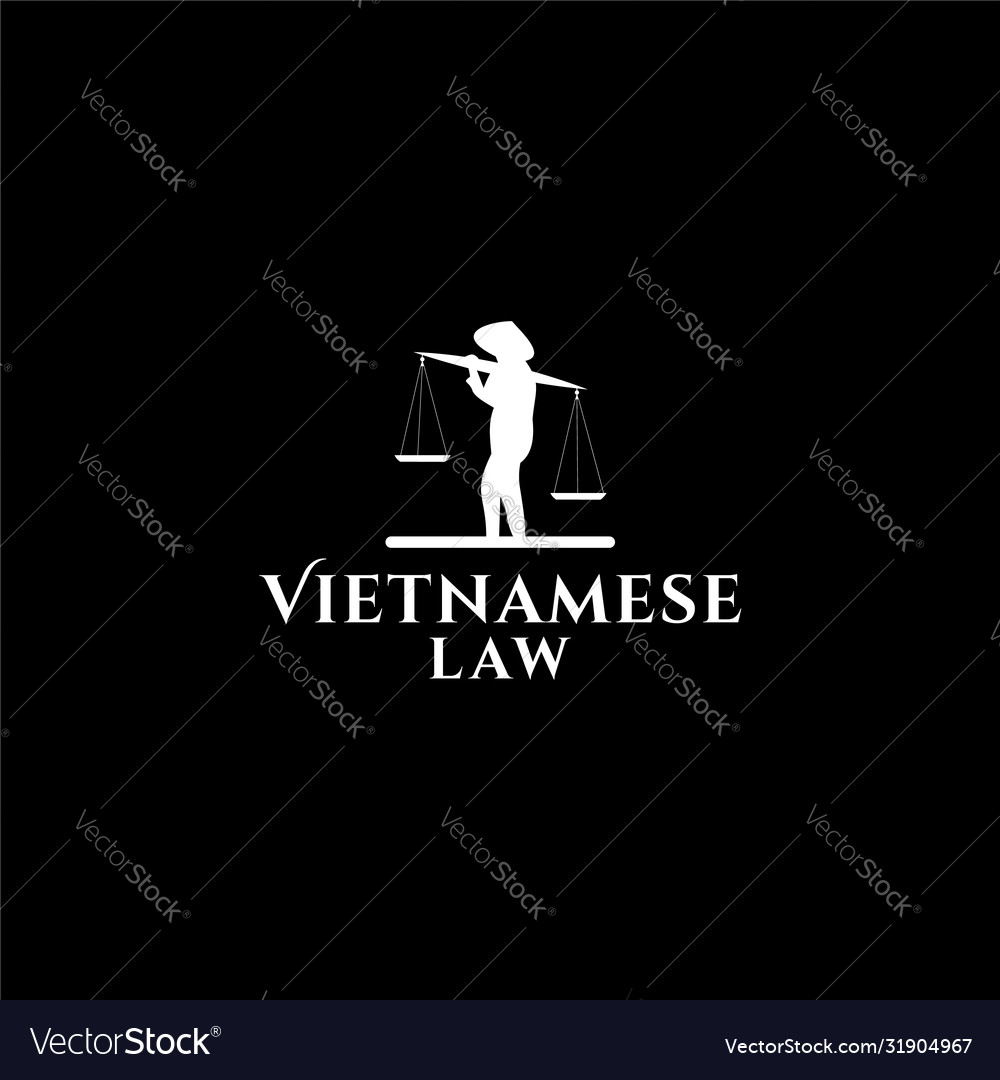 Vietnamese law logo design