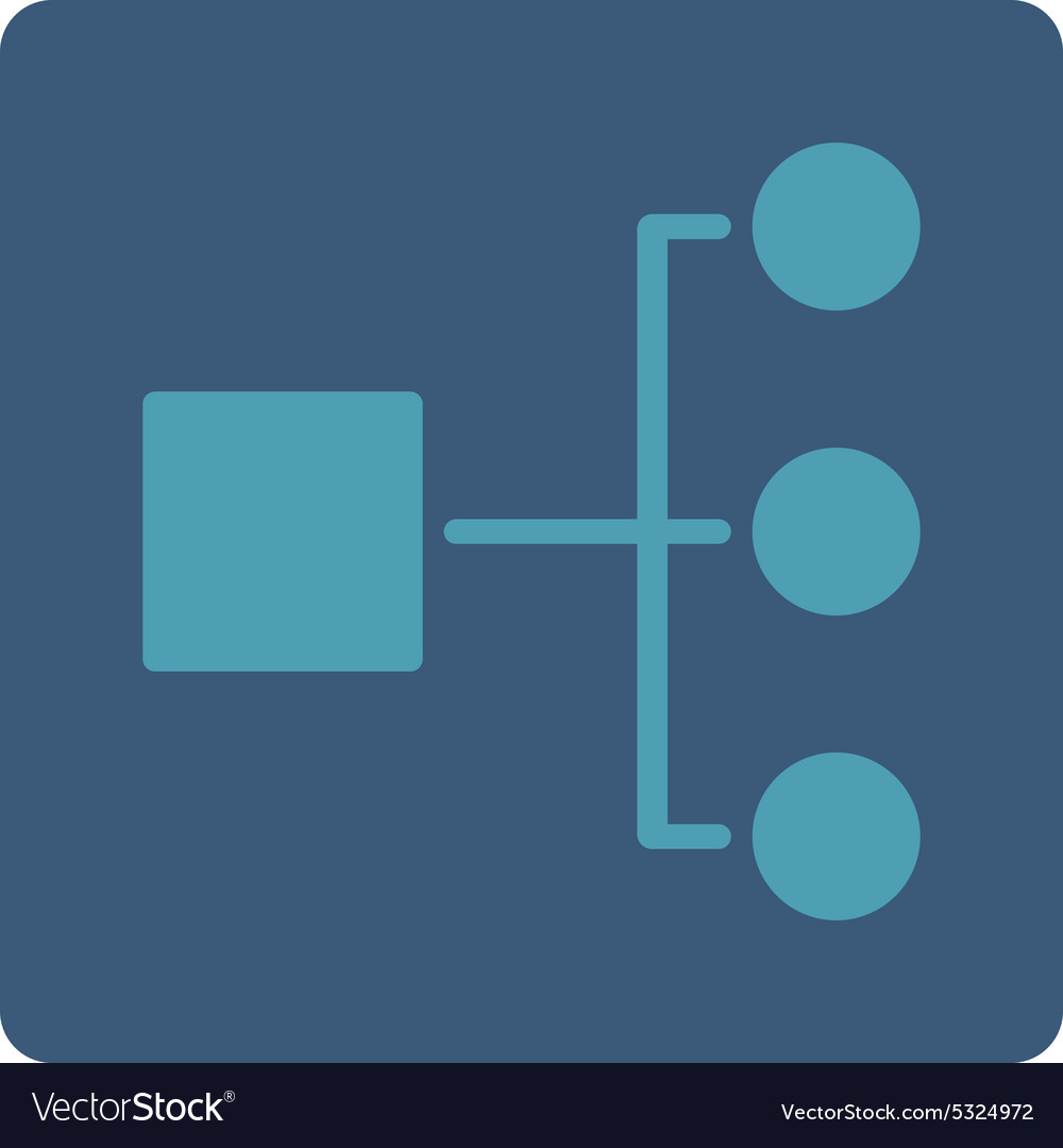 Diagram icon from commerce buttons overcolor set