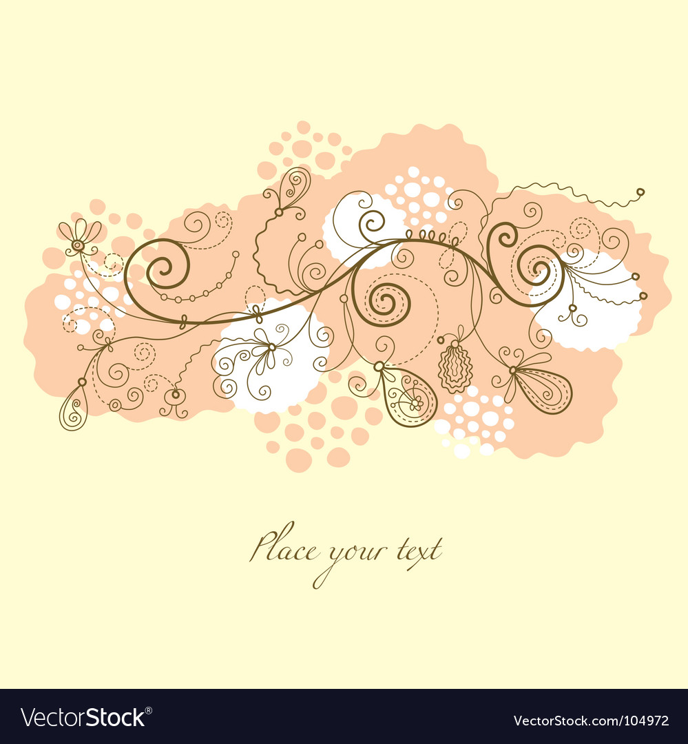 Floral Illustration Royalty Free Vector Image Vectorstock Floral Illustration Royalty Free Vector Image Vectorstock