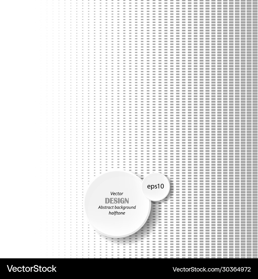 Halftone dots gradient in format eps10 Royalty Free Vector