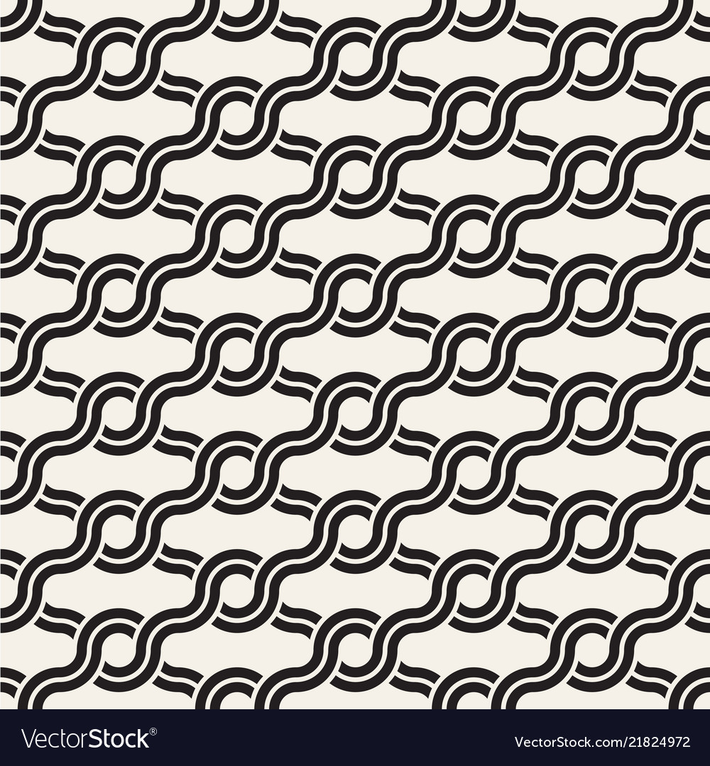 Interlaced Line Pattern - Modern