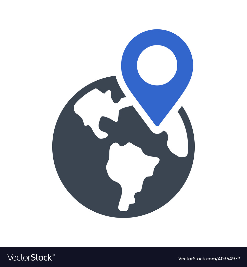 Local search icon Royalty Free Vector Image - VectorStock