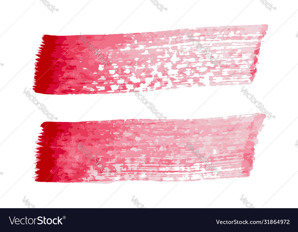 Rote Farbe Aquarell Handzeichnung Textur als Pinsel