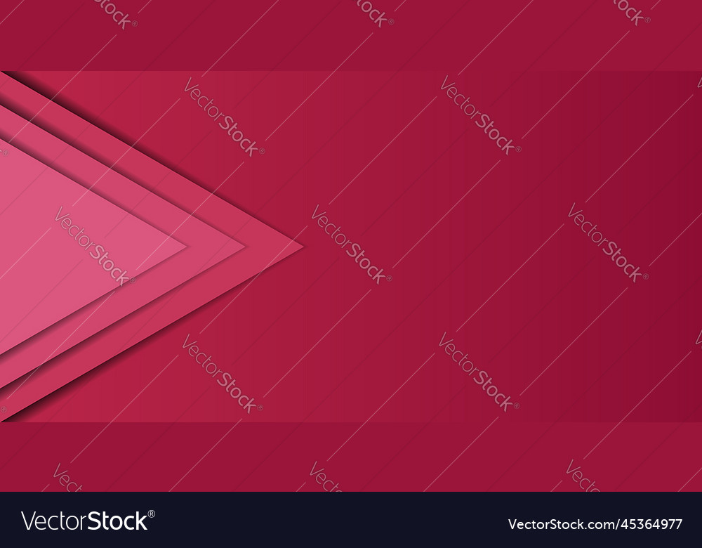3d red gradient abstract background -2 vector image 3d red gradient abstract background -2