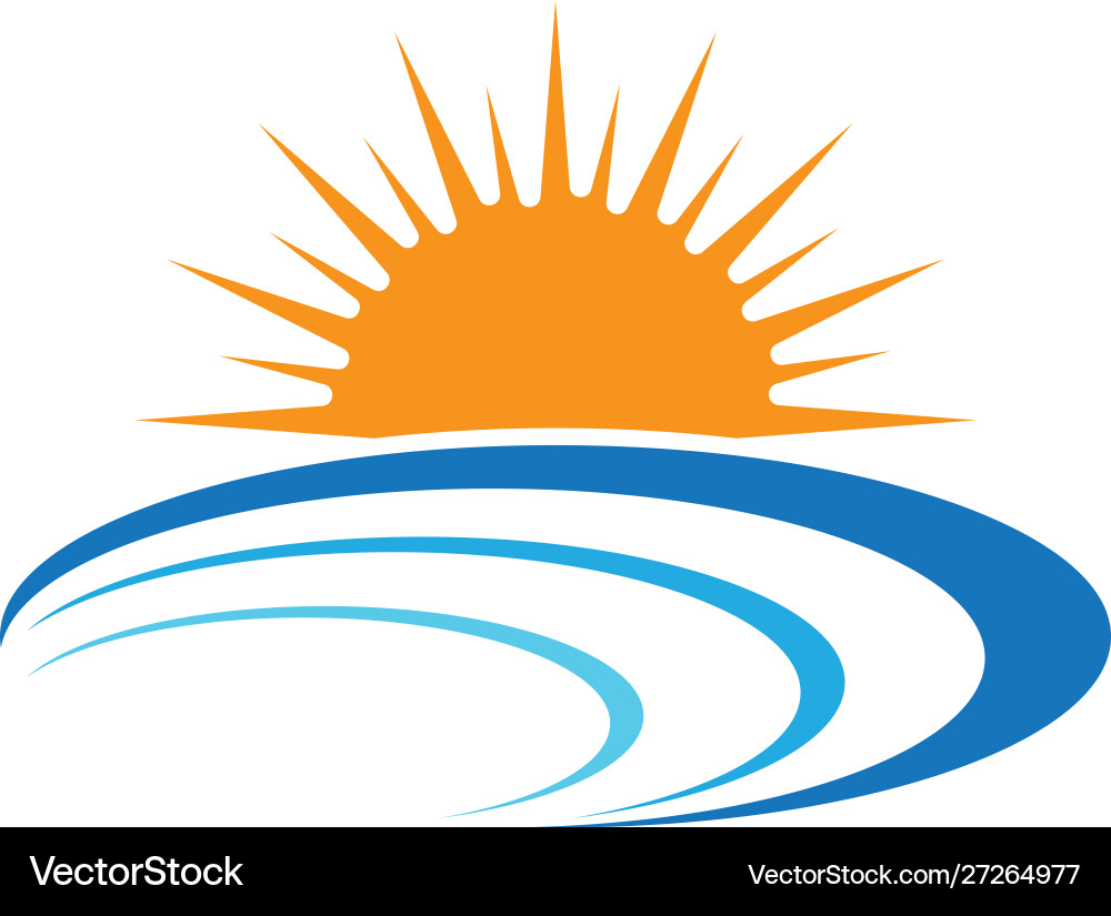 Summer logo icon Royalty Free Vector Image - VectorStock