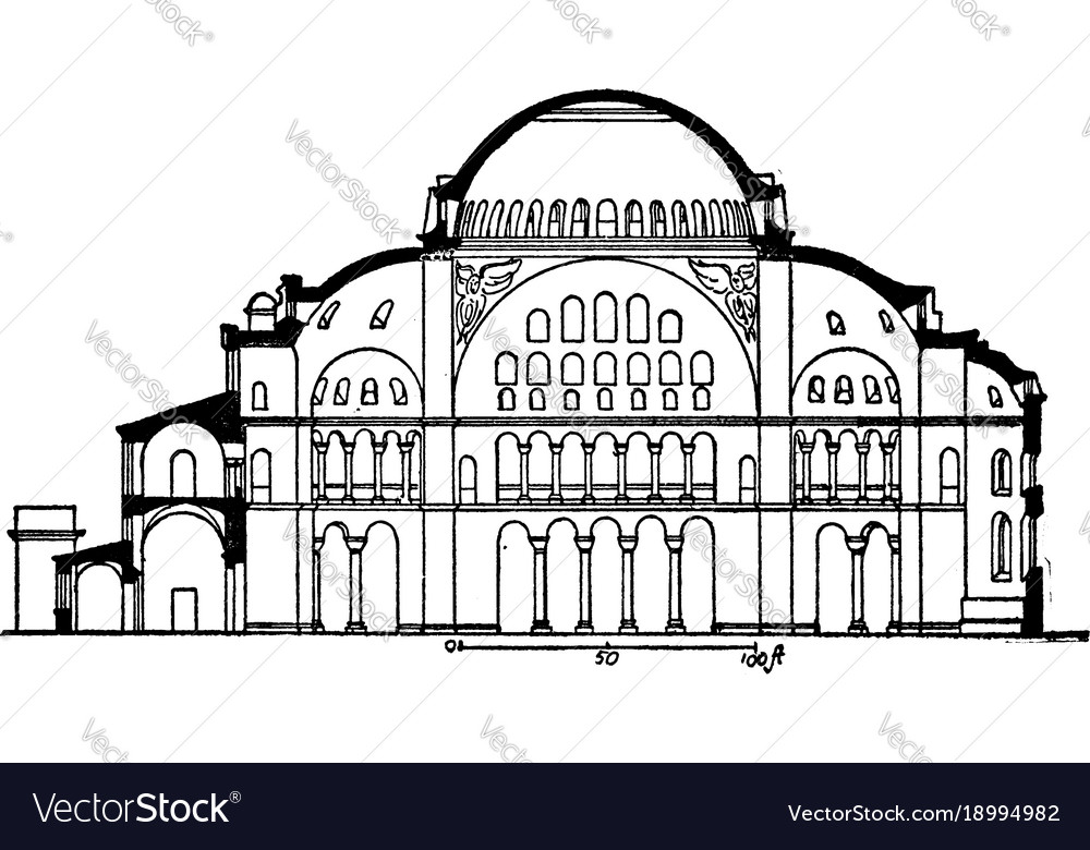 Featured image of post Hagia Sophia Drawing Easy In hagia sophia there are two narthexes the inner narthex and the outer narthex