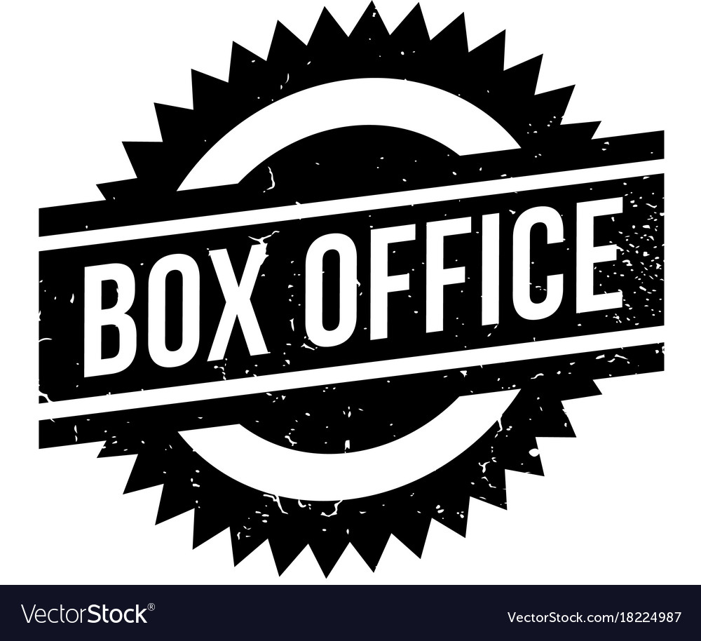 Box office rubber stamp