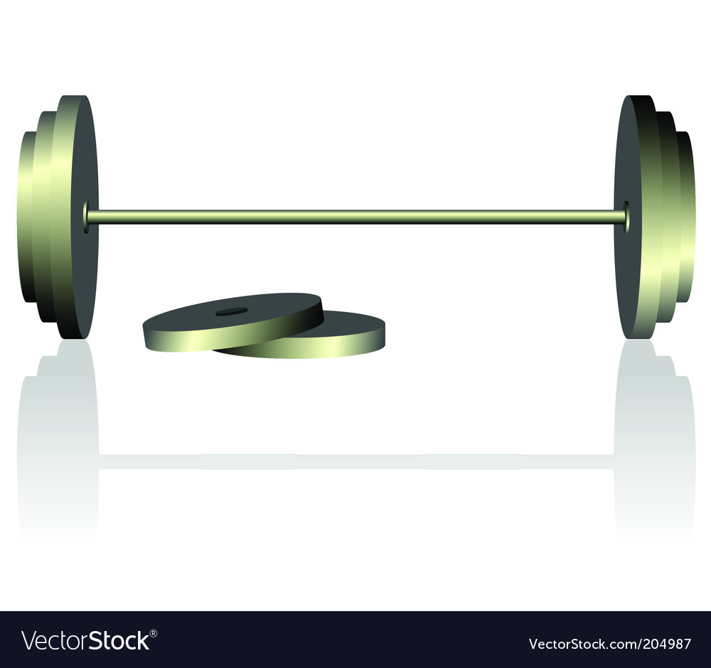Dumbbell Royalty Free Vector Image - VectorStock