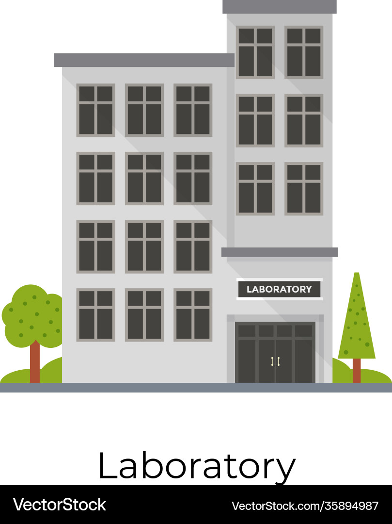 Laboratory Royalty Free Vector Image - VectorStock