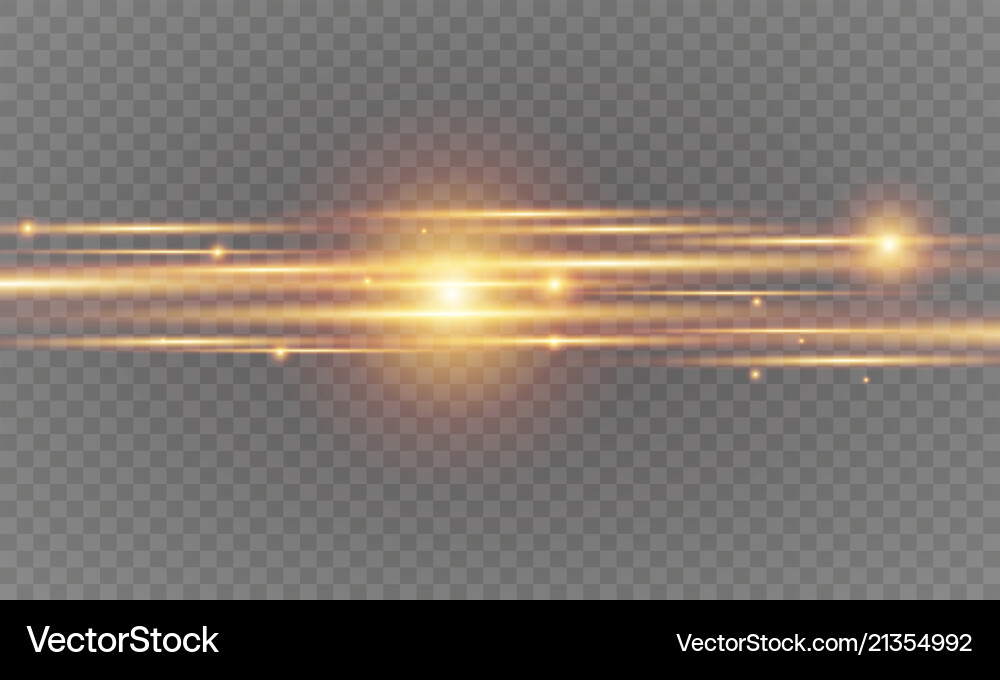 Abstract glowing magic star light effect Vector Image