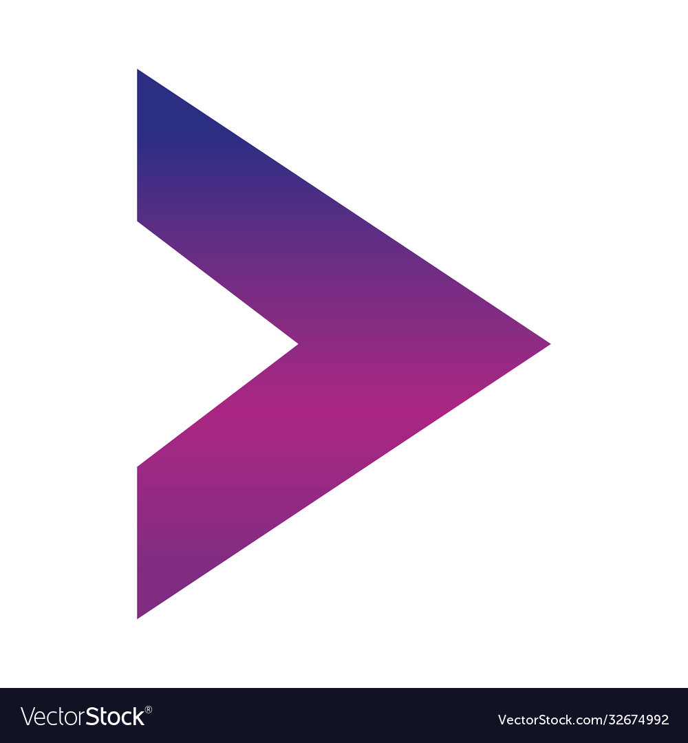 Arrow cursor web click digital icon gradient style