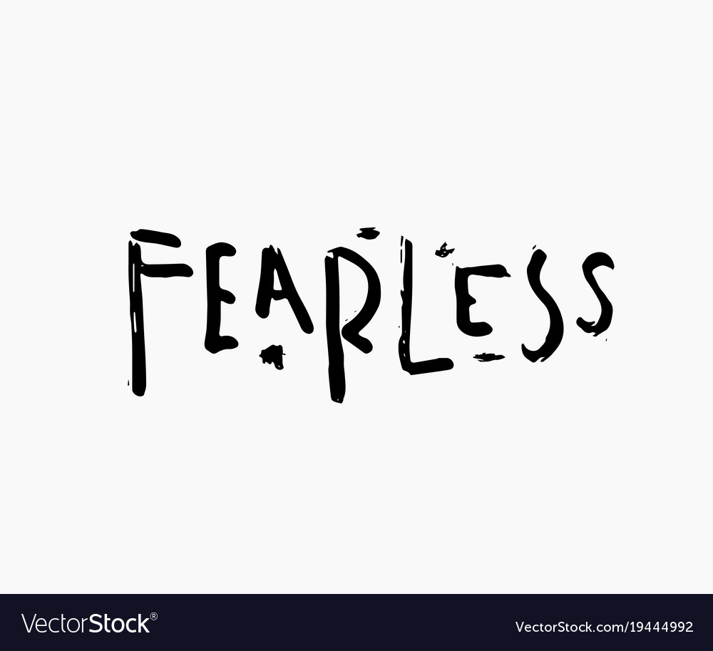 Fearless Quote Print