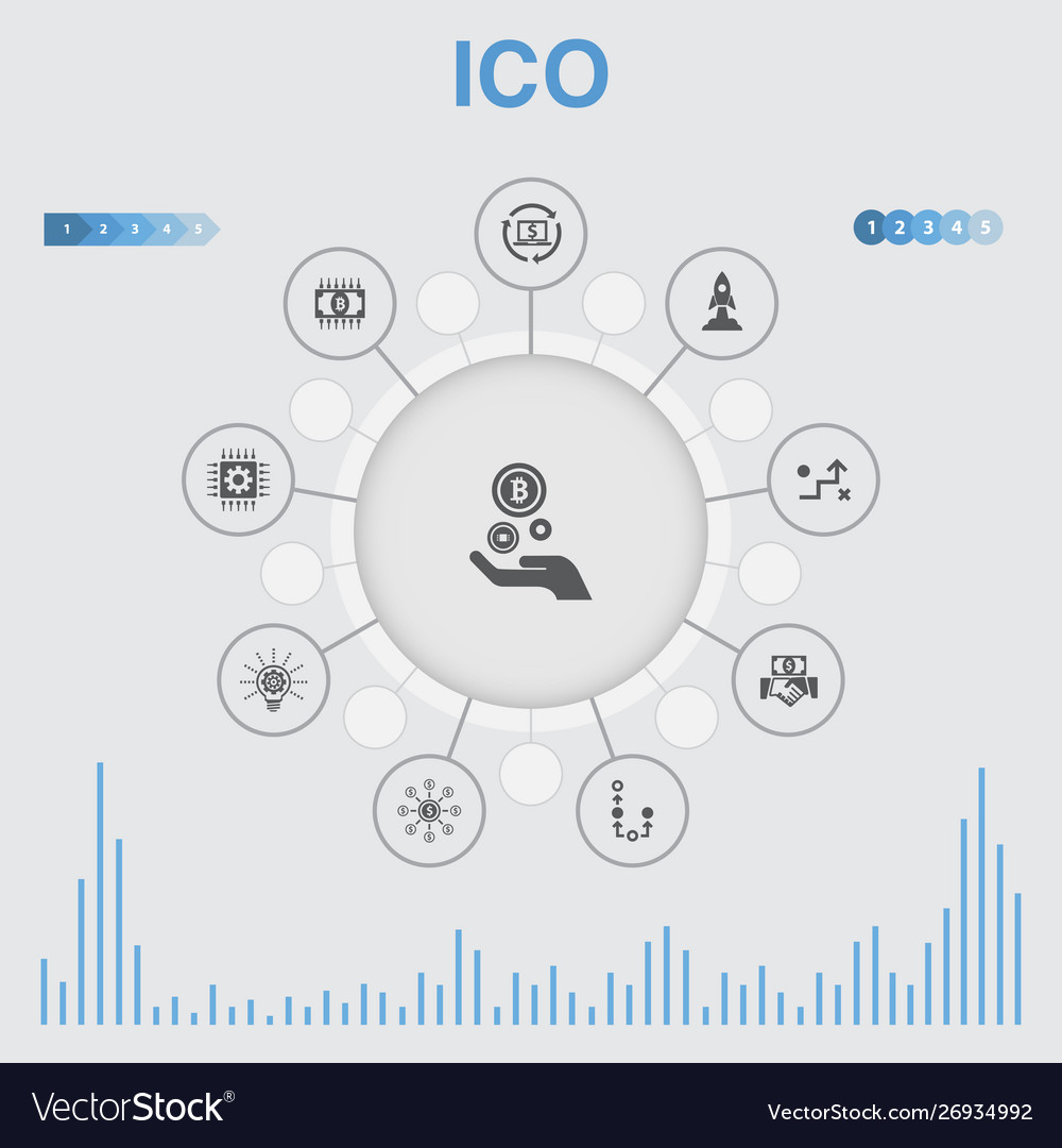 Ico Infografik mit Icons enthält vector image Ico Infografik mit Icons enthält