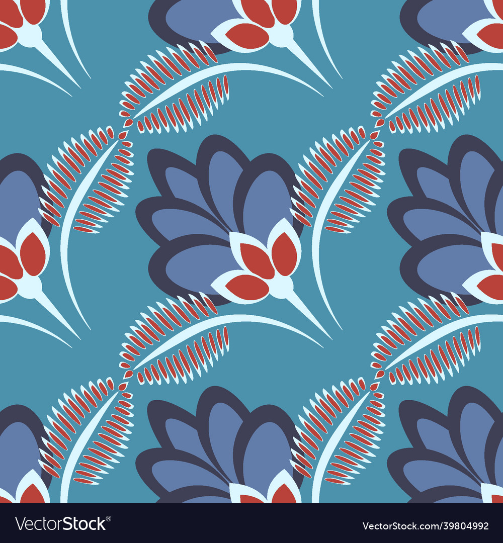 Seamless pattern endless texture - stylized