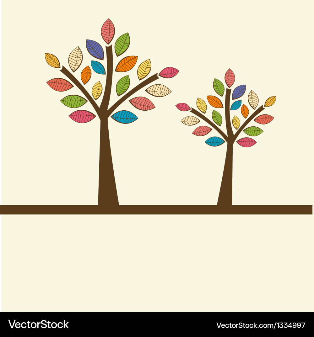 Beautiful spring background Royalty Free Vector Image