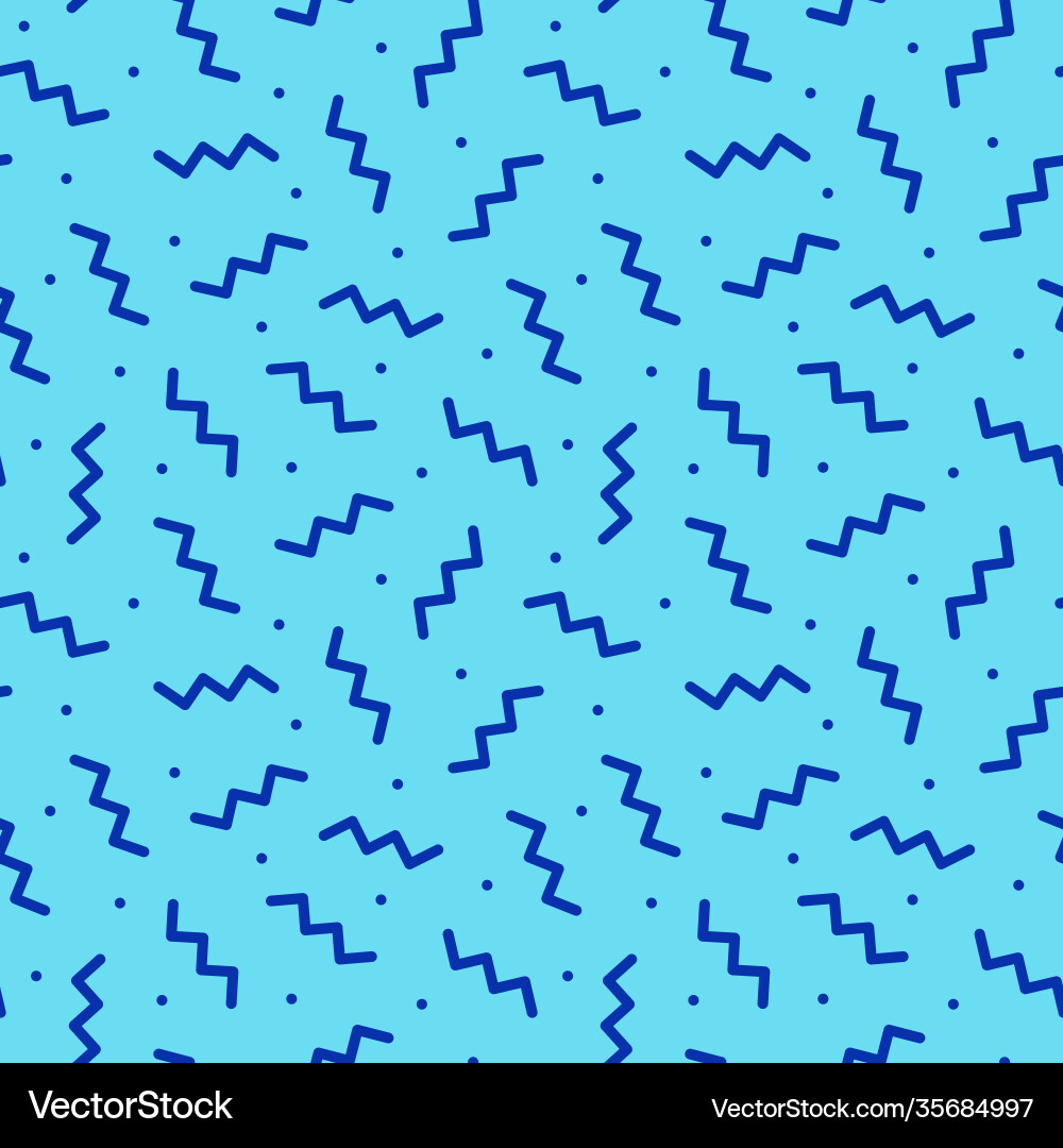 Bright seamless pattern abstract trendy Royalty Free Vector