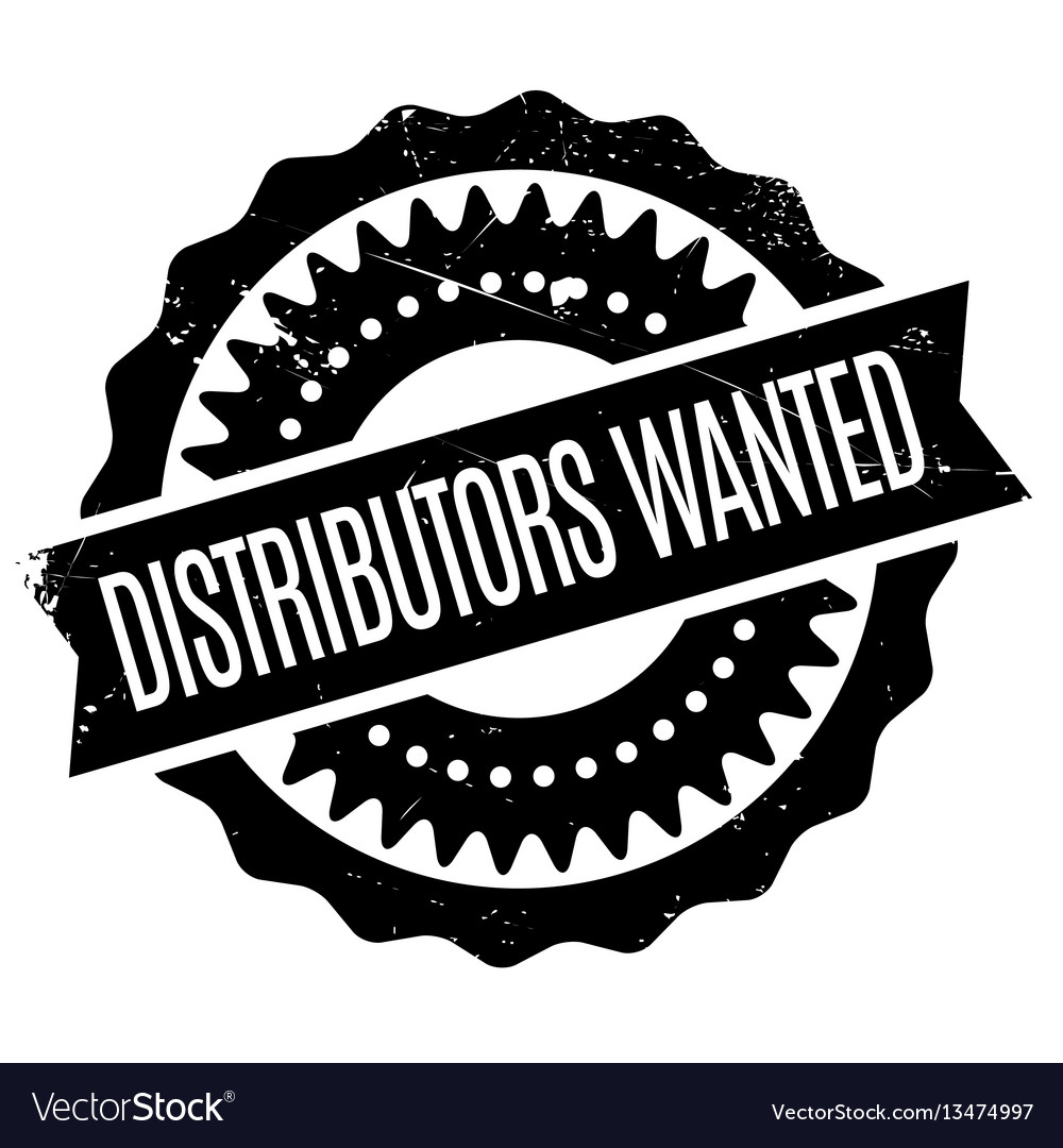 Distributors wanted rubber stamp vector image Distributors wanted rubber stamp