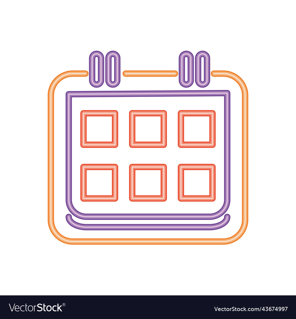 halloween-calendar-neon-royalty-free-vector-image