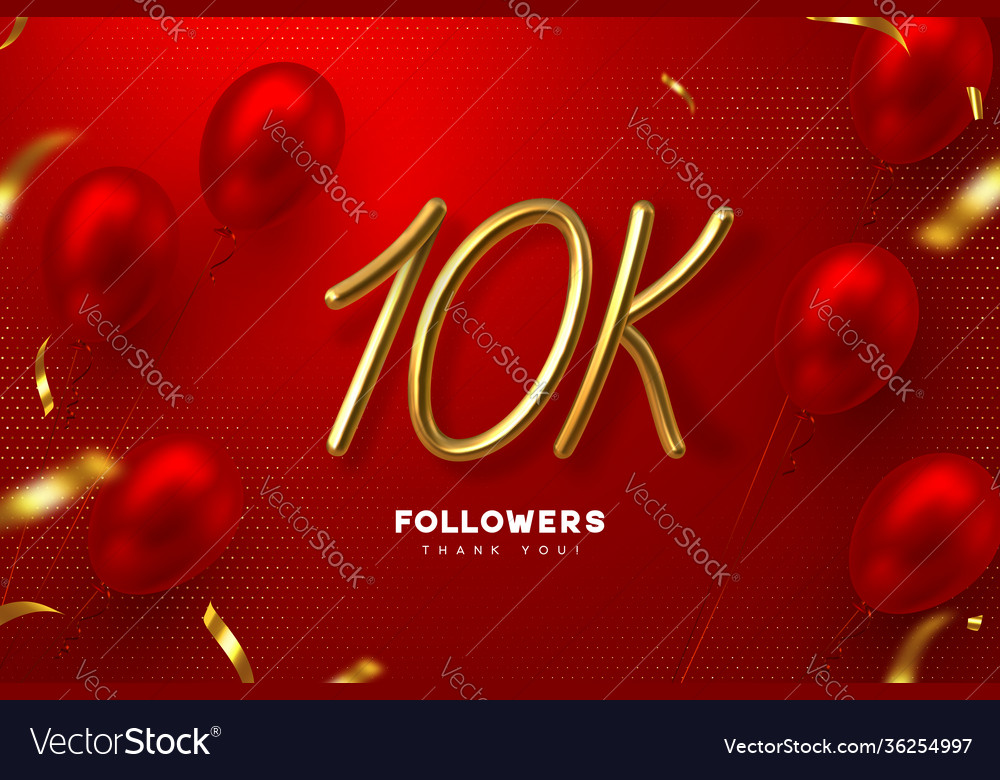 Ten thousand followers banner