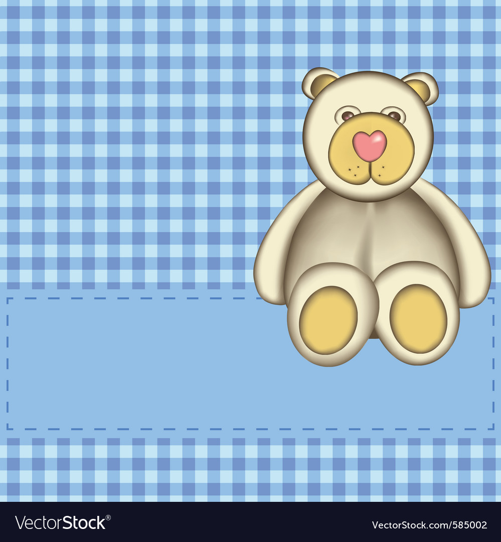 Bear for baby boy