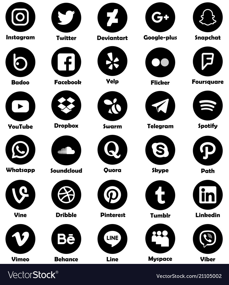 Foursquare black logo - Social media & Logos Icons