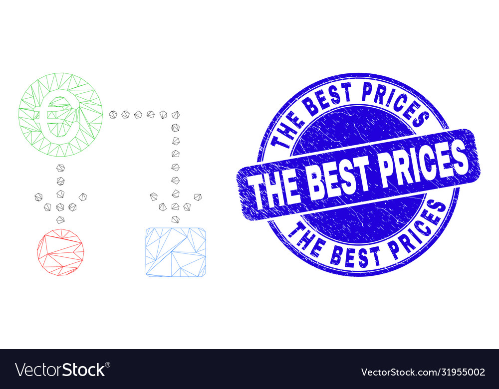 Blue distress the best prices stamp and web mesh