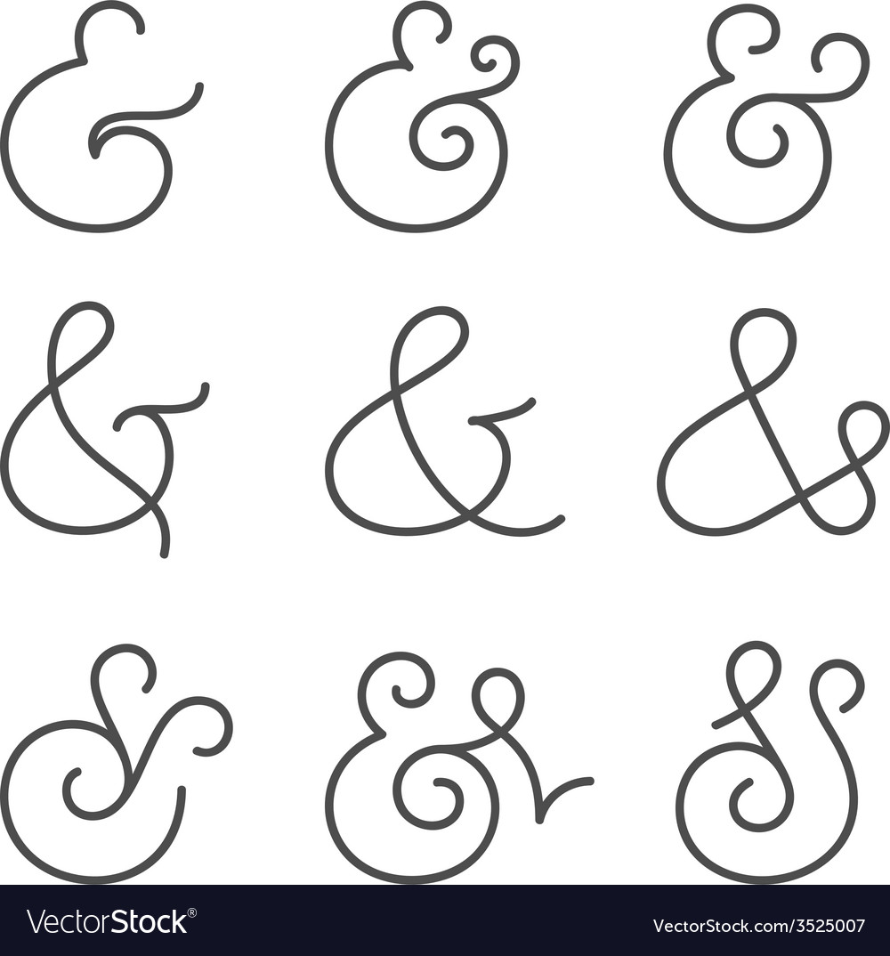 Ampersand collection