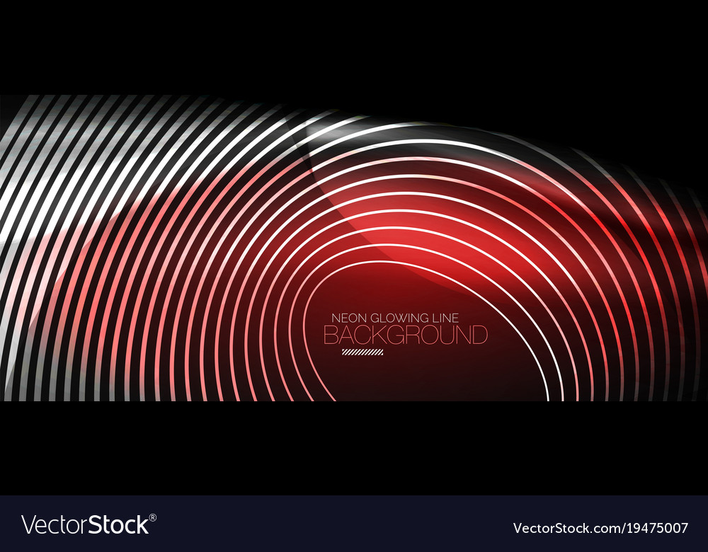 Neon smooth wave digital abstract background