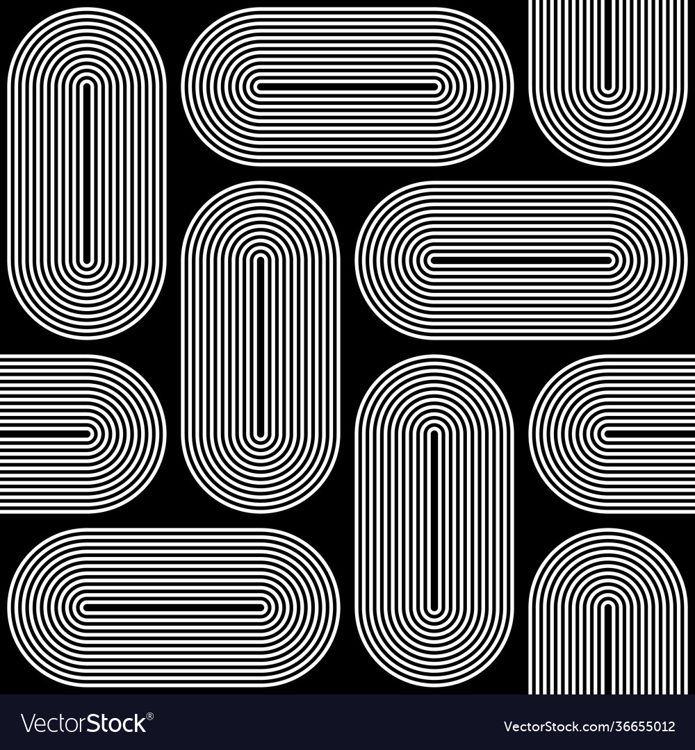 Abstract geometric pattern with transition effect vector image Abstract geometric pattern with transition effect