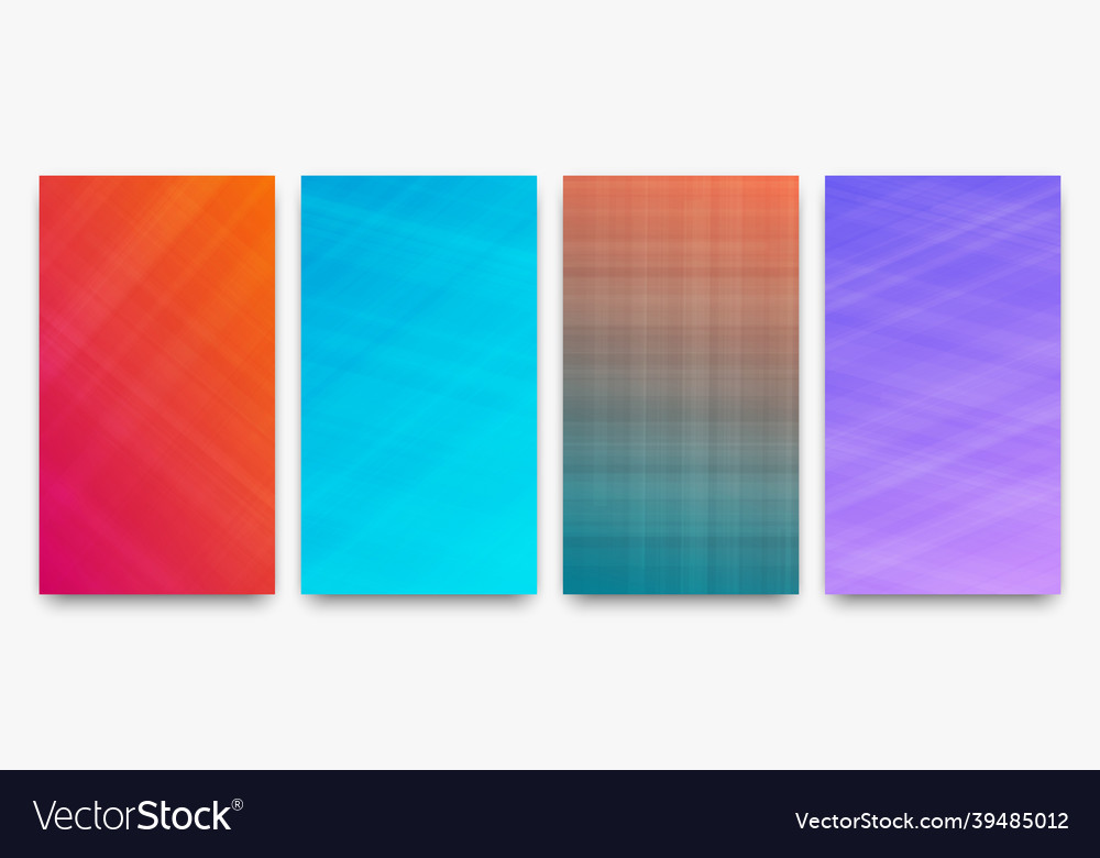Modern colorful gradient background with lines vector image Modern colorful gradient background with lines
