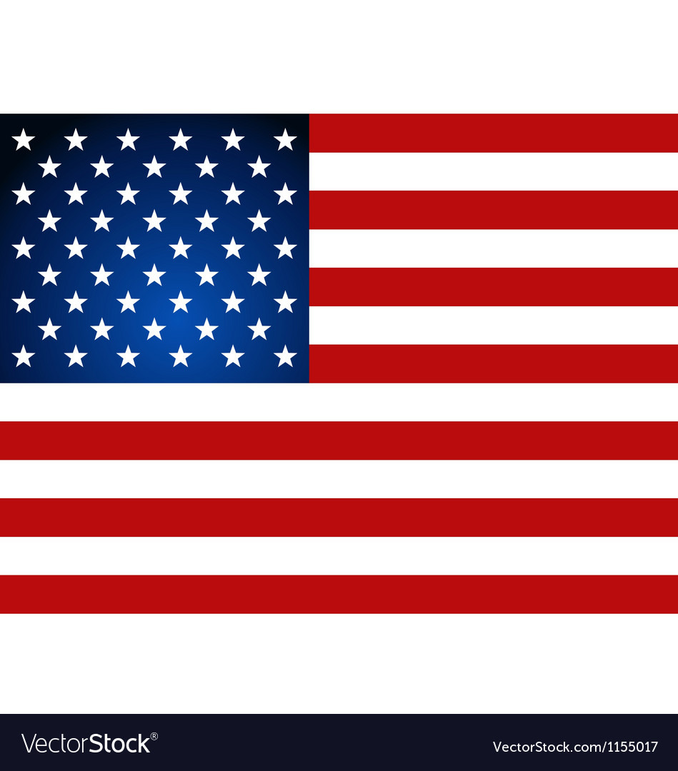 American flag for independence day