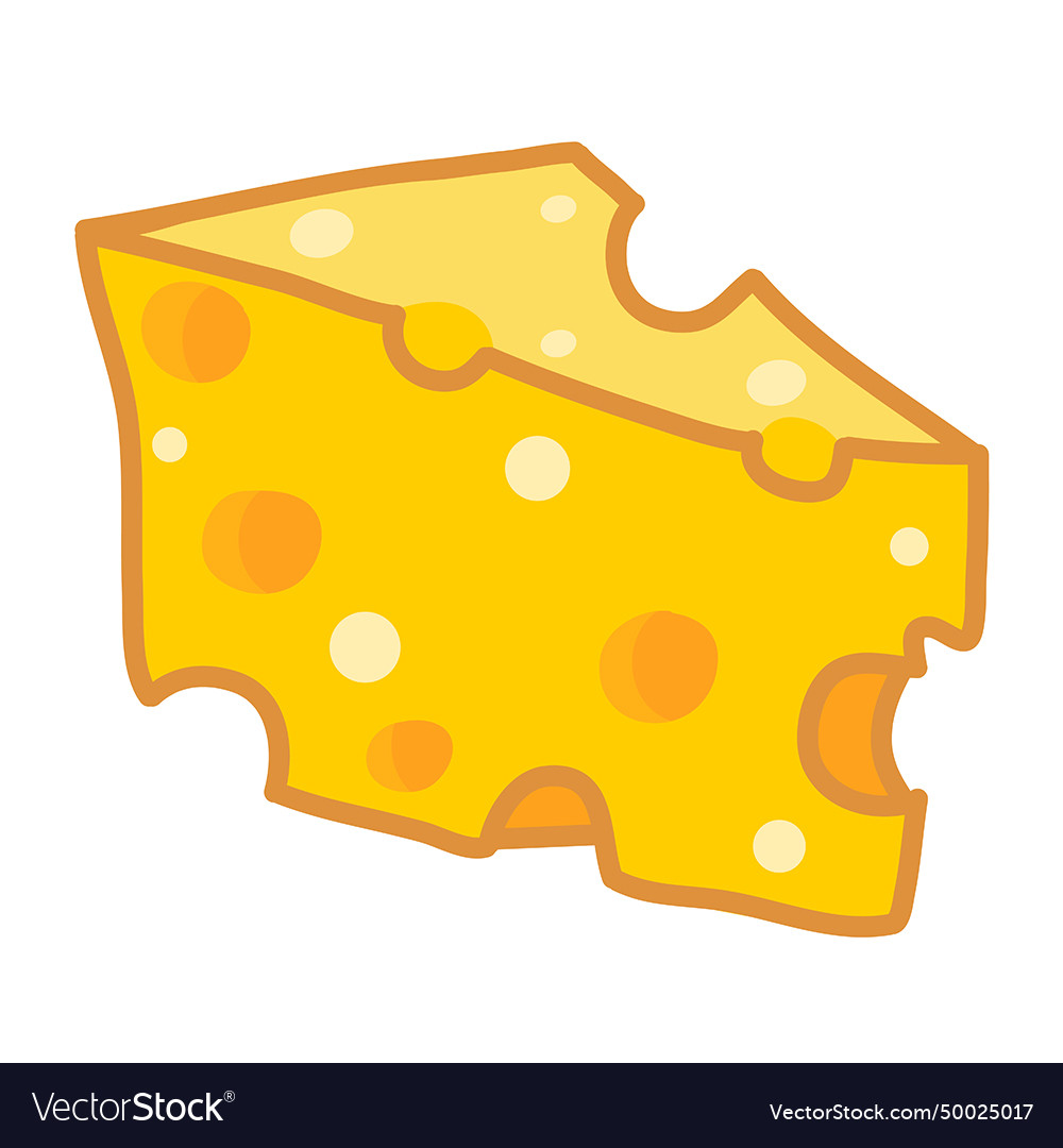 Cheese isolated