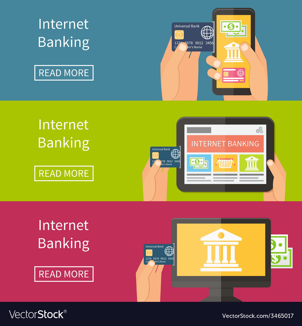 Internet banking online purchasing and transaction