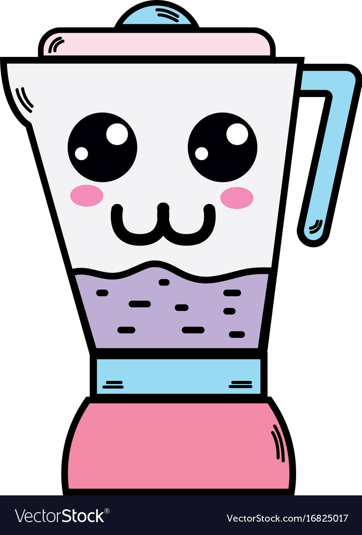 Kawaii cute happy blender technology