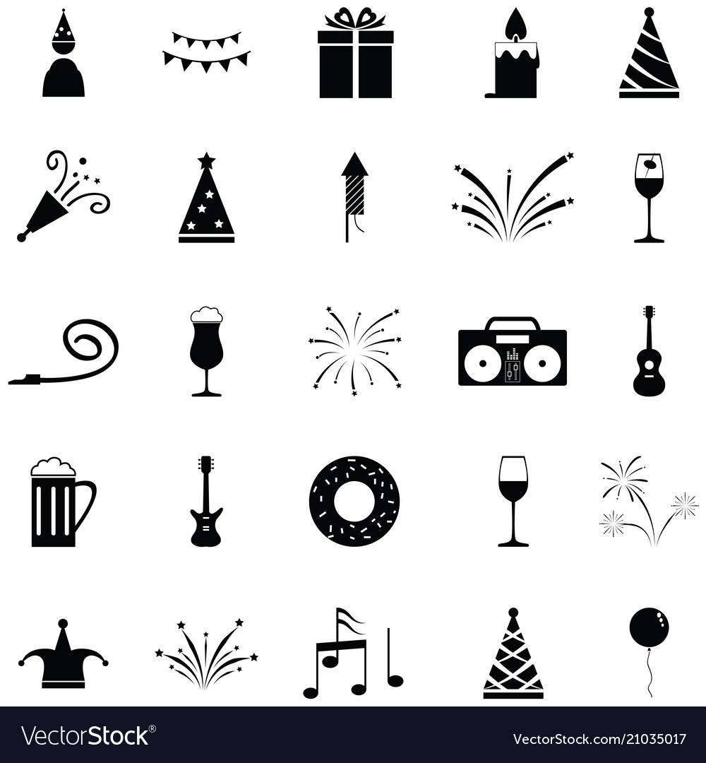 Party Icon Set